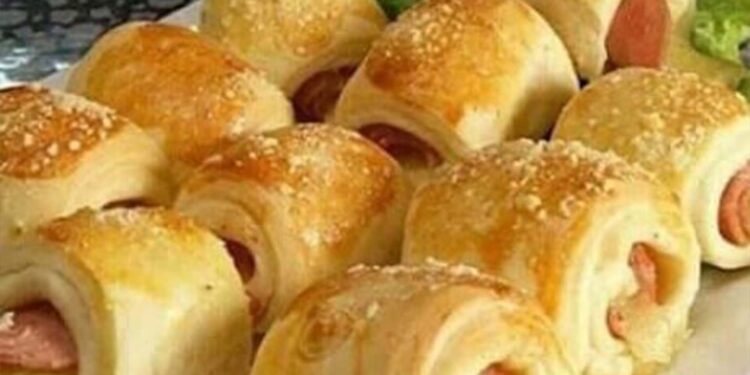 ENROLADINHO DE QUEIJO E PRESUNTO