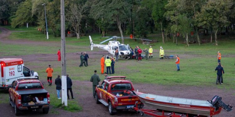 Estado mobiliza mais de 900 servidores e dez helicópteros para resgate e apoio às comunidades
