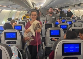 Voo com mais 214 brasileiros que estavam em Israel chega ao Rio de Janeiro