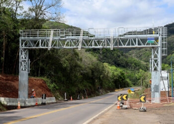Segundo Pórtico de Pedágio Automático Começa a Ser Montado na ERS-122, em Ipê, na Próxima Segunda-feira