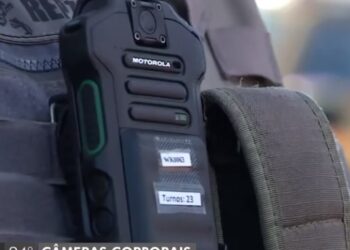 Câmeras corporais começam a ser testadas por forças policiais do RS