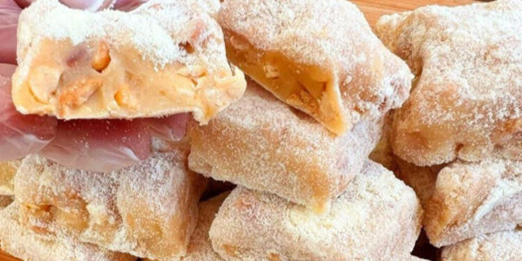 Docinho de leite ninho com amendoim