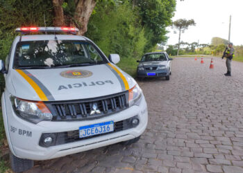 Sem Habilitação e com sinais de embriagues: Homem de 35 Anos é Autuado durante Operação Policial em Nova Roma Do Sul