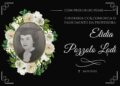 NOTA DE FALECIMENTO: PROFESSORA ELIDIA POZZOLO LODI