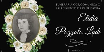 NOTA DE FALECIMENTO: PROFESSORA ELIDIA POZZOLO LODI