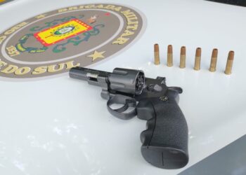 BM aborda homem com réplica de arma de fogo na Linha Treviso em Nova Roma Do Sul