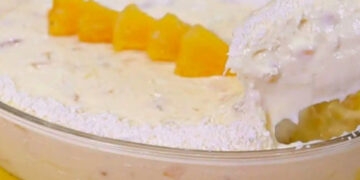 Geladão de abacaxi