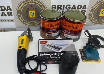 Homem de 44 Anos é Preso com Objetos sem Procedência em Farroupilha