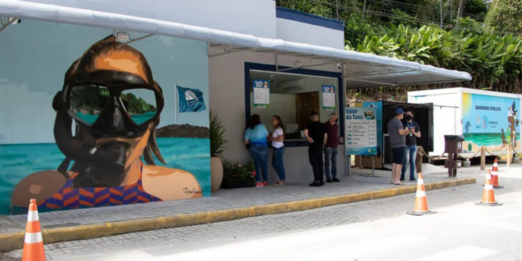Taxa cobrada para entrar em Bombinhas sofre reajuste e chega a R$ 183