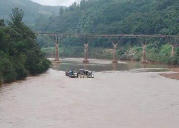 Balsa que fará travessia entre Santa Tereza e São Valentim do Sul, passa por Muçum