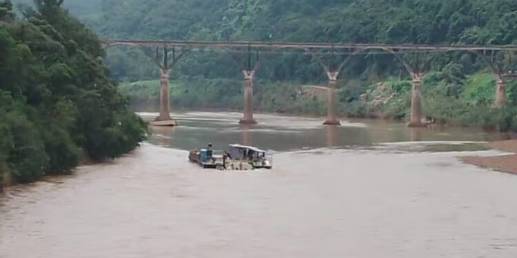 Balsa que fará travessia entre Santa Tereza e São Valentim do Sul, passa por Muçum