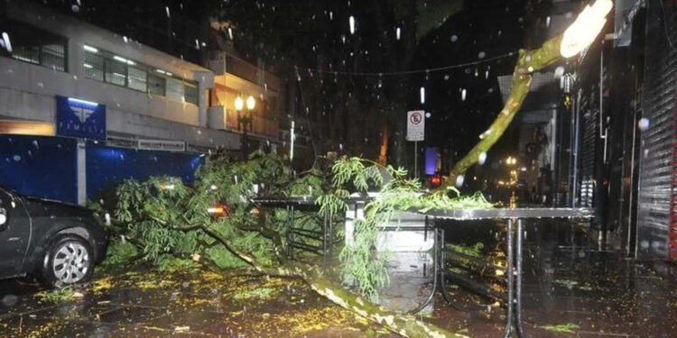 Temporal Devasta Porto Alegre: Alagamentos, Queda de Pórtico e Danos Graves Marcam a Noite na Capital Gaúcha