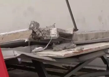 Queda de marquise mata homem durante temporal em Cachoeirinha