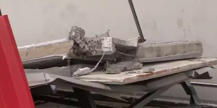 Queda de marquise mata homem durante temporal em Cachoeirinha