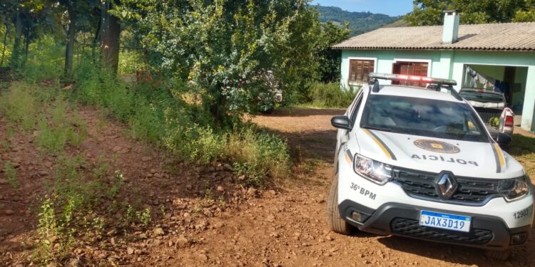 Morador de Nova Roma do Sul Aciona Brigada Militar Após Notar Sinais de Perfuração na Porta