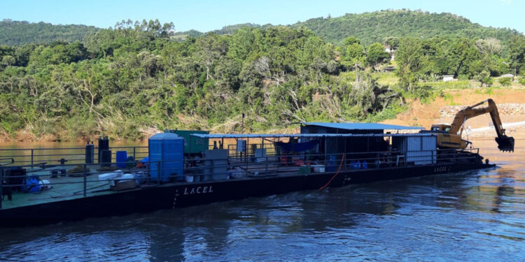 Balsa Inicia Operação entre Santa Tereza e São Valentim do Sul