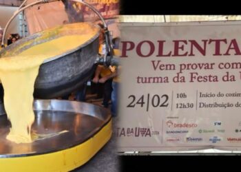 Festa Nacional da Uva retira termo ‘POLENTAÇO’ após notificação de Monte Belo do Sul
