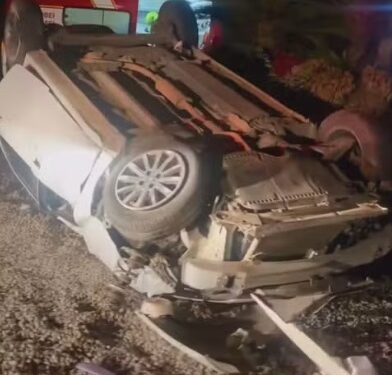 Criança de 4 anos morre após capotamento em estrada no RS; três ficaram feridos