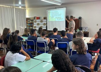 Brigada Militar promove palestra sobre Amizades Saudáveis e Violência de Gênero nas escolas de Nova Roma do Sul