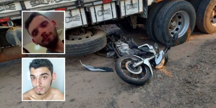 Irmãos gêmeos morrem após caminhão passar por cima de motocicleta no RS