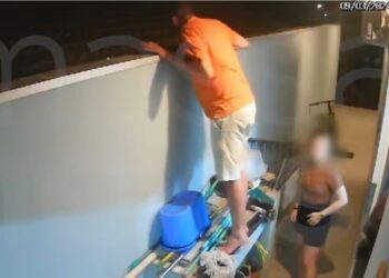 Homem sobe em muro para ver confusão no vizinho e morre com tiro no rosto