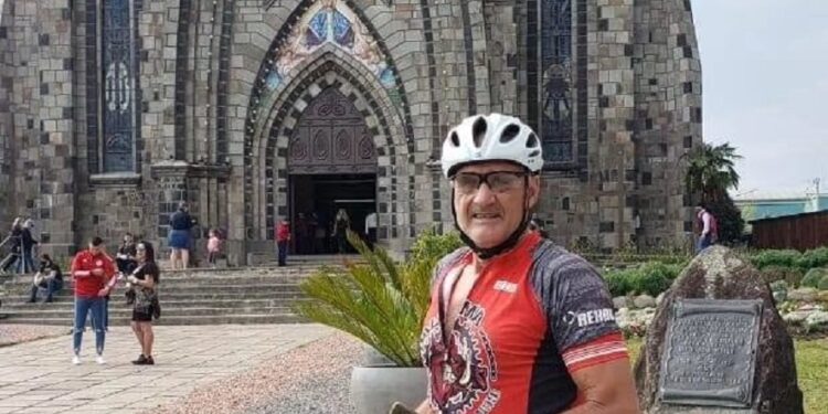 Ciclista florense sofre infarto fatal durante pedalada em Flores da Cunha