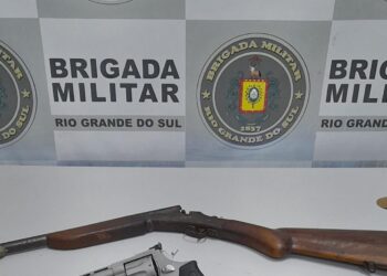 Homem de 66 Anos é Preso por Ameaça e Porte Ilegal de Arma na capela São João interior de Antônio Prado