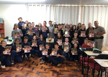 PROERD/2024: Lançamento em Nova Roma do Sul fortalece parceria na prevenção às drogas nas escolas