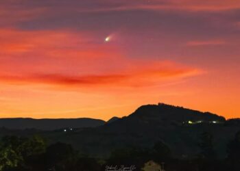 O Cometa do Diabo já está visível no Rio Grande do Sul