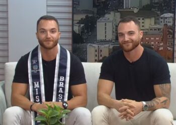 Modelo do RS eleito ‘mais belo do país’ tem irmão gêmeo: ‘Ele é o futuro Mister Brasil’