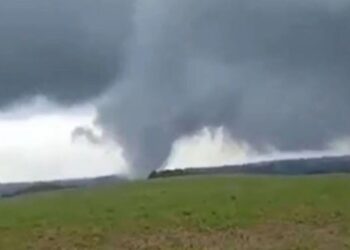 Tornado atinge município de Gentil, no norte do Rio Grande do Sul