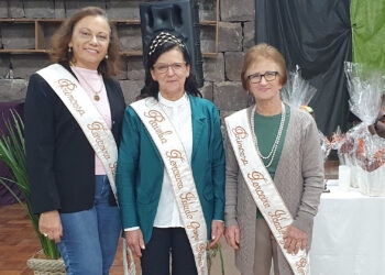 ILDA BASSO DITADI é a Nova Rainha da Terceira Idade de Nova Roma do Sul