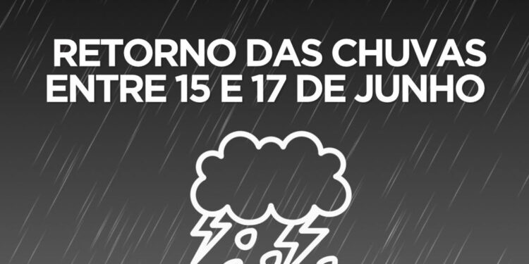 Municípios do RS podem registrar fortes chuvas nos próximos dias