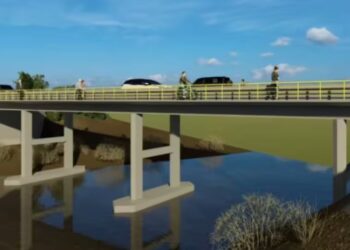 Ponte rompida durante vídeo da Prefeita de Santa Tereza tem plano de trabalho aprovado