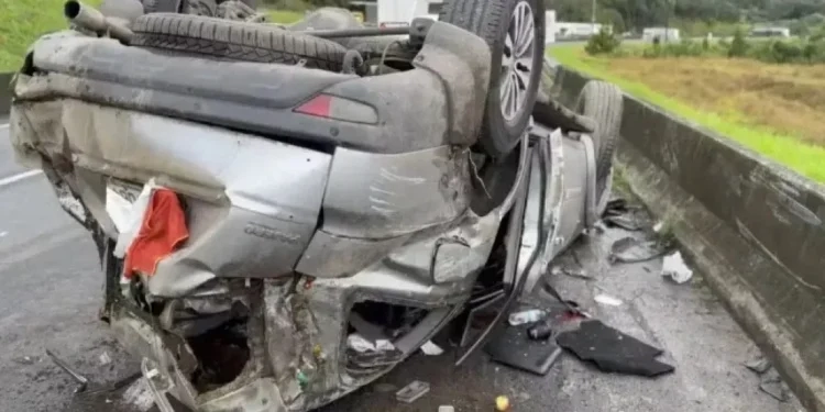 Ex-técnico da seleção, Dunga sofre acidente de carro na BR-116