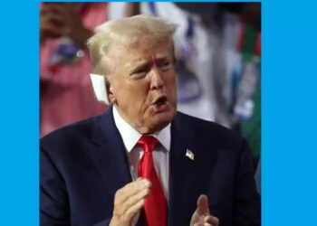 Com curativo na orelha, Trump faz primeira aparição pública após atentado em comício