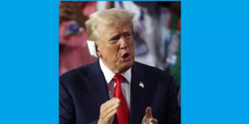 Com curativo na orelha, Trump faz primeira aparição pública após atentado em comício