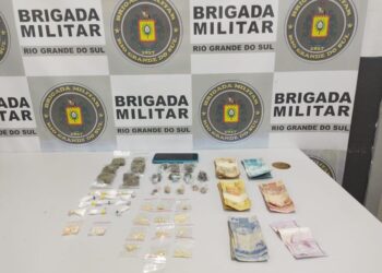 Brigada Militar de Antônio Prado prende homem de 21 anos por tráfico de entorpecentes