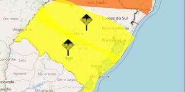 Após registrar máxima de 35,5ºC, frente fria avança sobre o RS, com chance de tempestades nesta quinta-feira