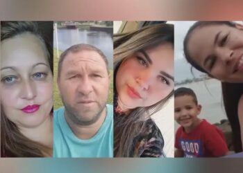 Cinco membros de uma mesma família morrem em grave acidente em Santa Catarina