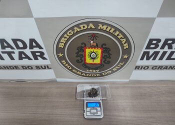 Brigada Militar Aborda Suspeito com Entorpecentes em Nova Roma do Sul