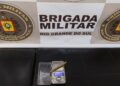 Brigada Militar apreende drogas durante barreira de trânsito em Nova Roma do Sul