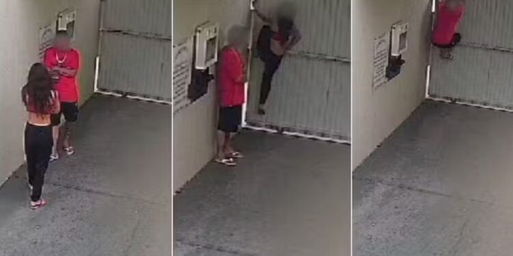 Casal pula muro de motel e sai sem pagar em Santa Catarina