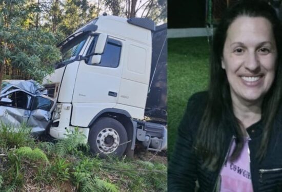 Proprietária de academia perde a vida em colisão na SC-350; filhas sobrevivem com ferimentos leves.