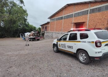 Condutor Embriagado em Veículo de Trilha é Detido pela Brigada Militar De Nova Roma Do Sul