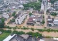 Chuvas intensas atingem Santa Catarina e causam alagamentos