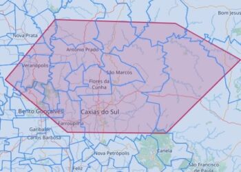 Defesa Civil alerta para chuva, ventos fortes e granizo na Serra Gaúcha