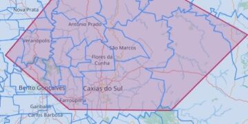 Defesa Civil alerta para chuva, ventos fortes e granizo na Serra Gaúcha