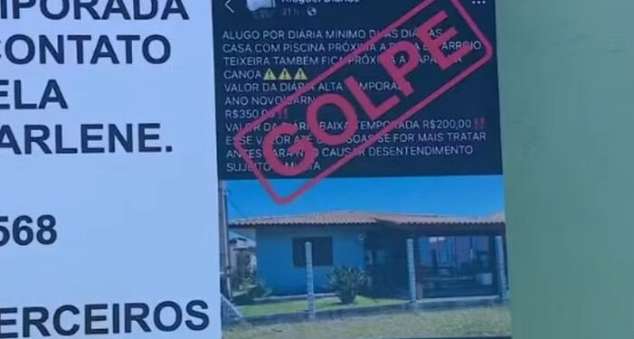 Mulher tem casa no litoral do RS usada no golpe do falso aluguel