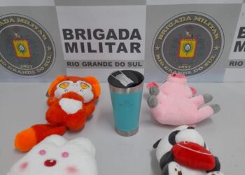 Flagrante: menor de 14 anos é detido furtando em máquina de pegar urso em Antonio Prado